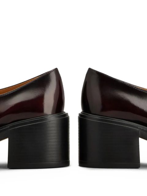 Tod's 60mm leather loafers - Red