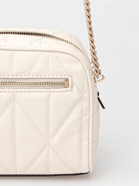 Guess torebka ALDINA kolor beżowy HWGG96 63140