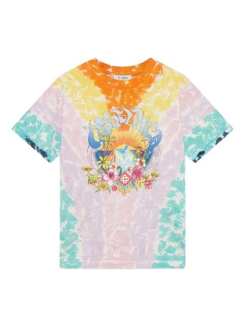 Casablanca organic cotton t-shirt - Pink - zdjęcie produktu nr 1