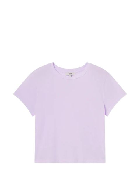 AGOLDE Adine shrunken T-shirt - Purple - zdjęcie produktu nr 1