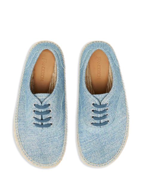 JW Anderson platform suede sneakers - Blue