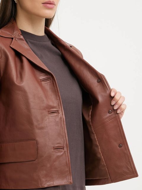 Pedro del Hierro kurtka skórzana