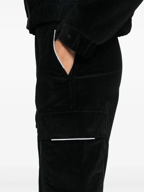 Moncler Grenoble corduroy jogging trousers - Black