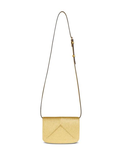 ETRO metallic-effect cross body bag - Gold
