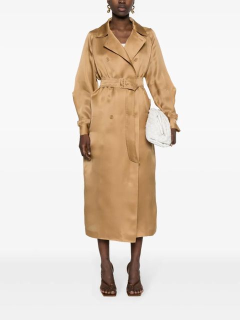 Max Mara Sacco double-breasted trench coat - Neutrals - zdjęcie produktu nr 2