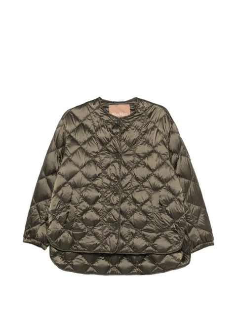 Max Mara quilted button jacket - Green - zdjęcie produktu nr 1