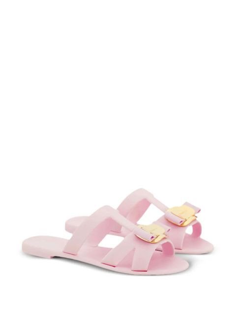 Ferragamo New Vara plate slides - Pink - zdjęcie produktu nr 2