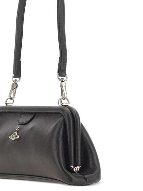 Vivienne Westwood Jane Frame Orb-motif shoulder bag - Black