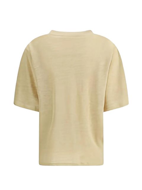 Róhe relaxed linen T-shirt - Neutrals - zdjęcie produktu nr 2