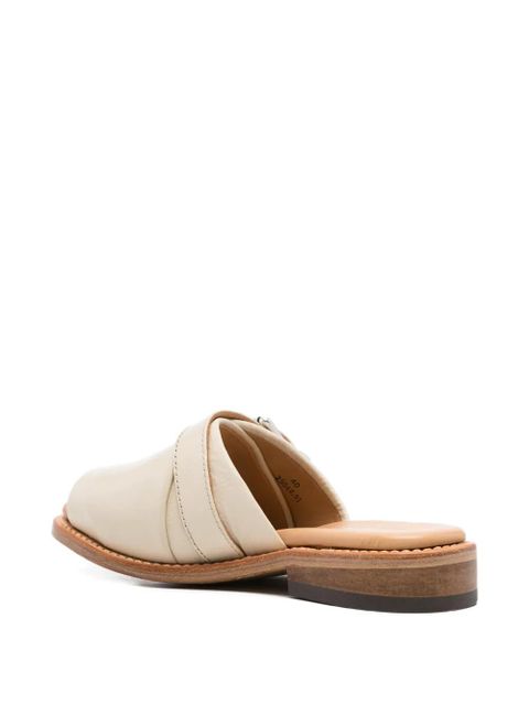 OUR LEGACY Ginza buckle-strap sandals - Neutrals