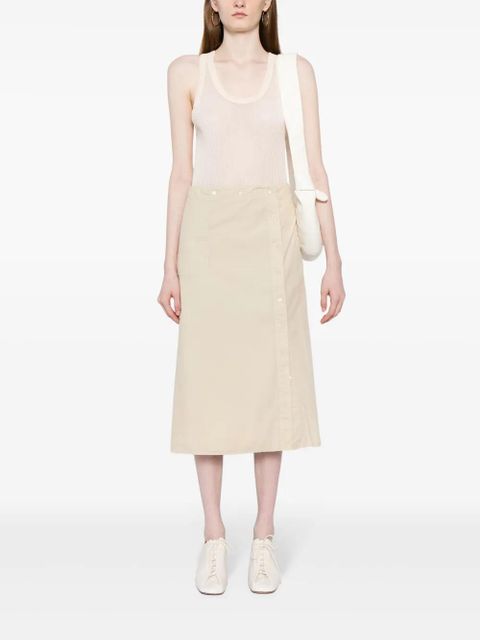 LEMAIRE semi-sheer tank top - Neutrals - zdjęcie produktu nr 2