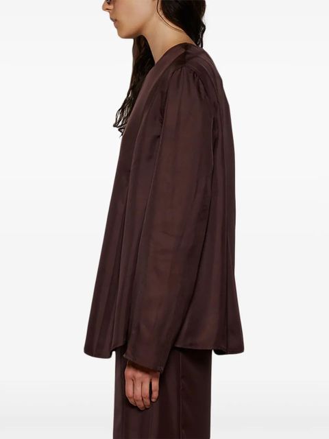 LouLou de Saison Adalyn blouse - Brown