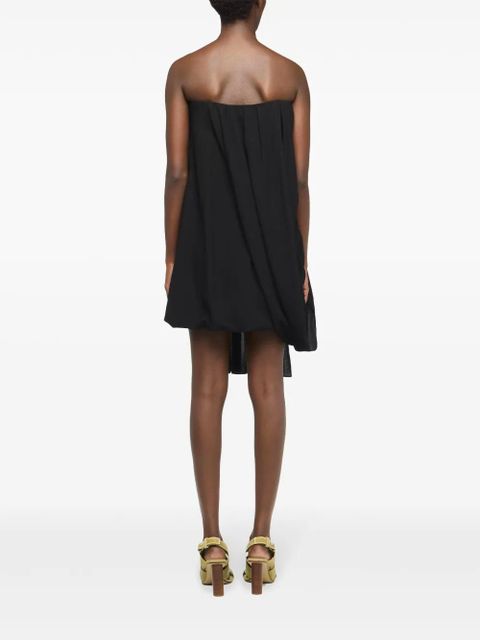 JW Anderson draped mini dress - Black