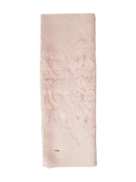 TWINSET floral-pattern scarf - Pink - zdjęcie produktu nr 2