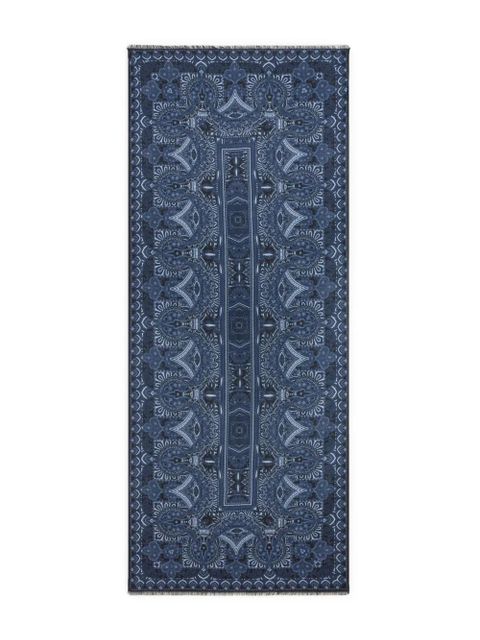 ETRO printed scarf - Blue - zdjęcie produktu nr 1