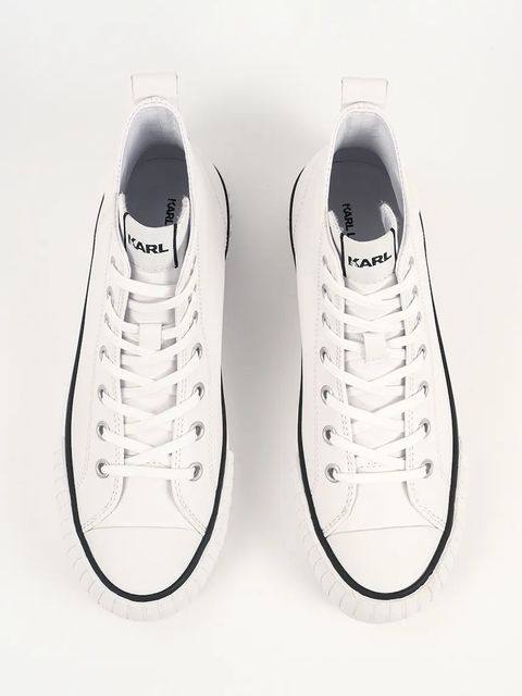 Karl Lagerfeld trampki skórzane KAMPUS MAX NFT