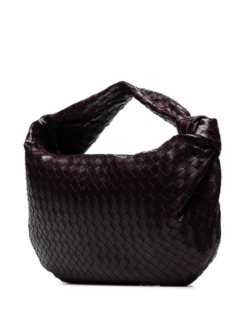 Bottega Veneta large Jodie Intrecciato shoulder bag - Red