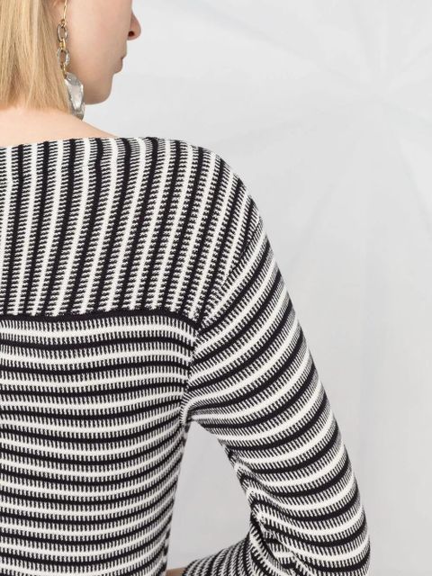 Chloé striped knit jumper - Blue - zdjęcie produktu nr 2