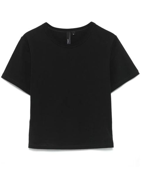 ENTIRE STUDIOS jersey cropped T-shirt - Black - zdjęcie produktu nr 1