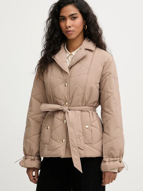 Liu Jo kurtka kolor brązowy przejściowa TA6225 T324A - zdjęcie produktu nr 1