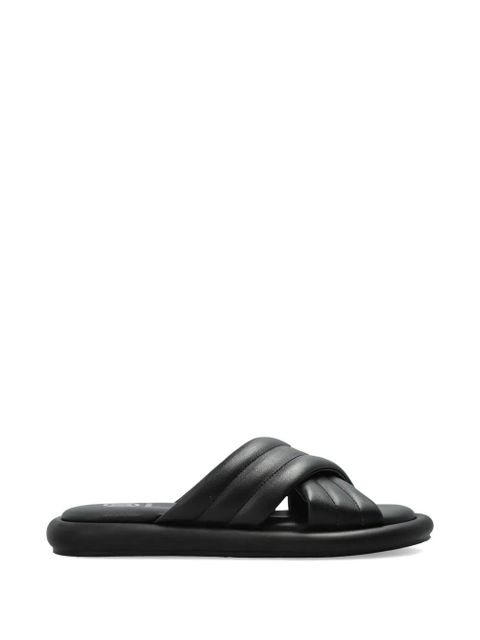 BOGNER quilted crossover sandals - Black - zdjęcie produktu nr 1