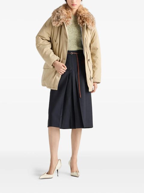 Prada ribbed short-sleeve sweater - Green