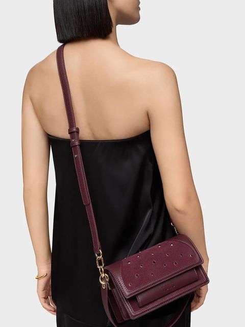 Tous torebka Bandolera kolor bordowy 2002358521