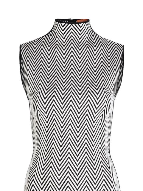 Missoni Zigzag chevron sleeveless maxi dress - White - zdjęcie produktu nr 2