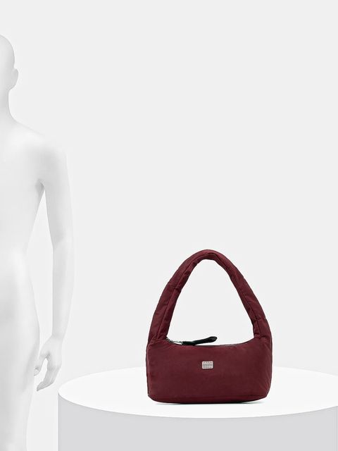 Tommy Jeans torebka kolor bordowy AW0AW17886