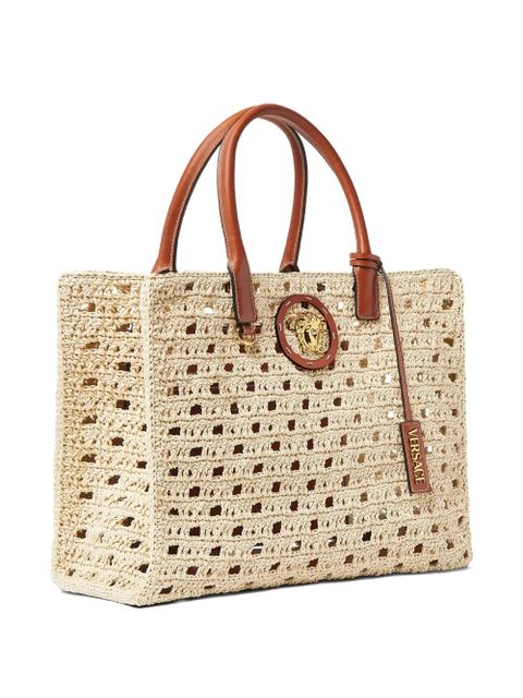 Versace Medusa tote bag - Neutrals