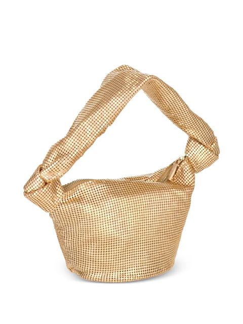 Cult Gaia Gia knotted tote bag - Gold
