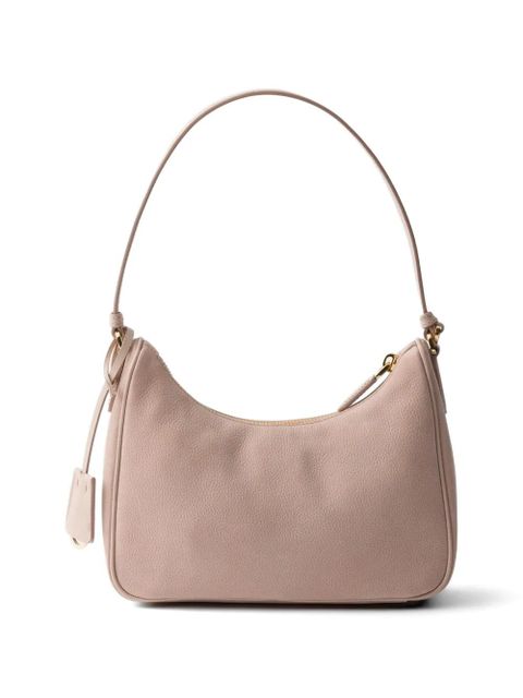 Prada Re-Edition 2005 nubuck and Saffiano leather mini-bag - Pink - zdjęcie produktu nr 2