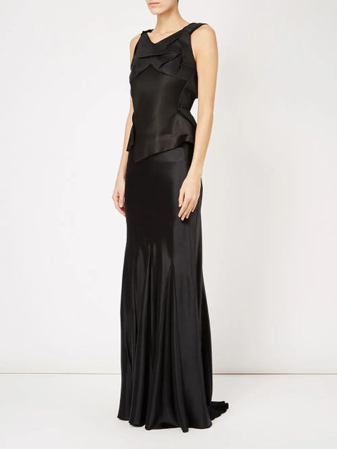 Maison Margiela open back evening dress - Black - zdjęcie produktu nr 2
