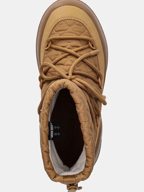 Moon Boot śniegowce MB MEZZALUNA QUILTED MID WP kolor brązowy 80D2500020 L003