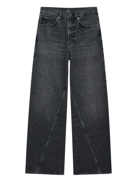 ANINE BING Brie cotton jeans - Black - zdjęcie produktu nr 1
