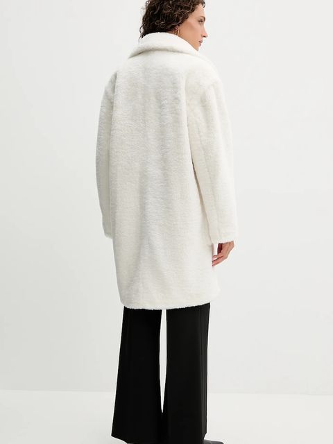 BOSS Orange płaszcz kolor biały 50548583