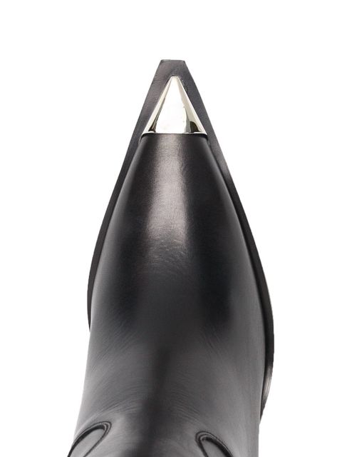 MISBHV metallic toe boots - Black