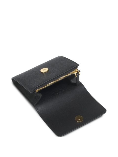 Marni snap-button leather wallet - Black