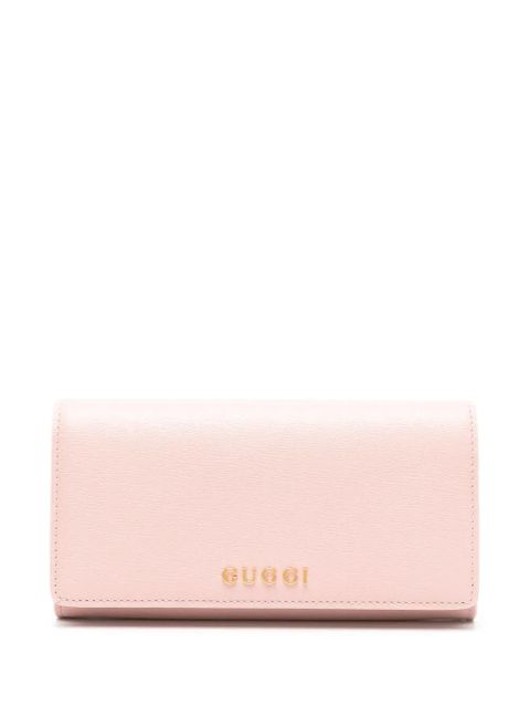 Gucci Continental leather wallet - Pink