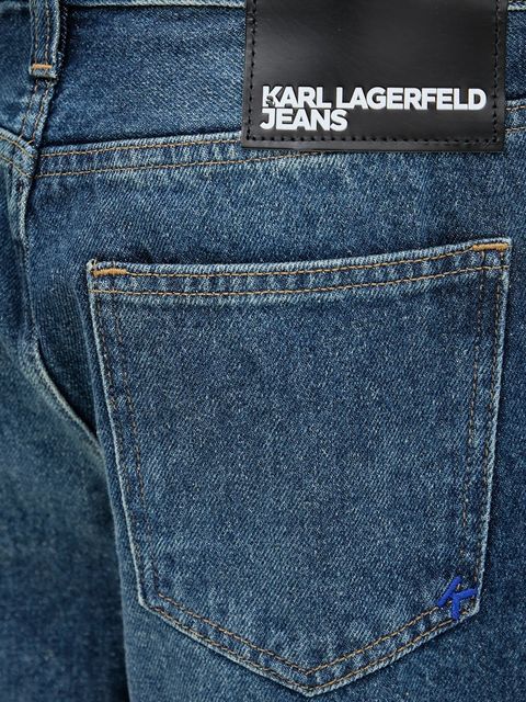 Karl Lagerfeld Jeans jeansy damskie kolor granatowy A3W10079