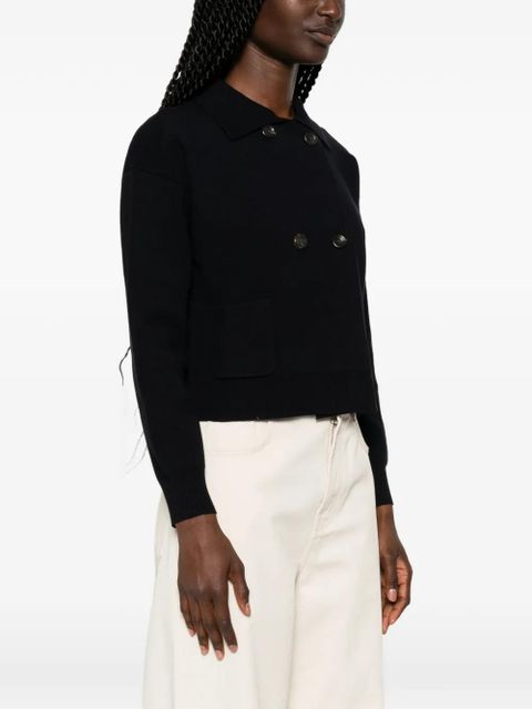 Max Mara Ghia double-breasted cardigan - Black