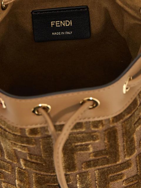 FENDI mini Mon Tresor tote bag - Brown - zdjęcie produktu nr 2