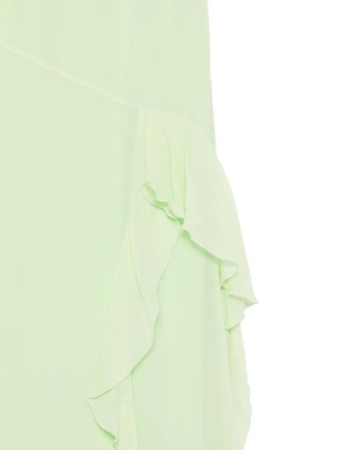 Blumarine ruffled dress - Green
