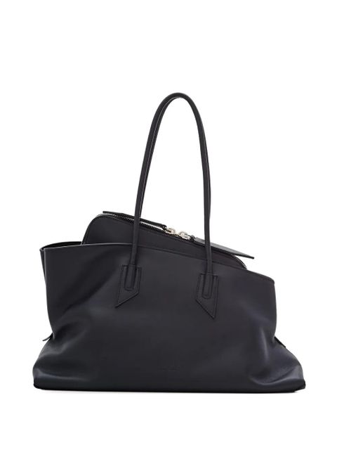 The Attico medium La Passeggiata shoulder bag - Black - zdjęcie produktu nr 1