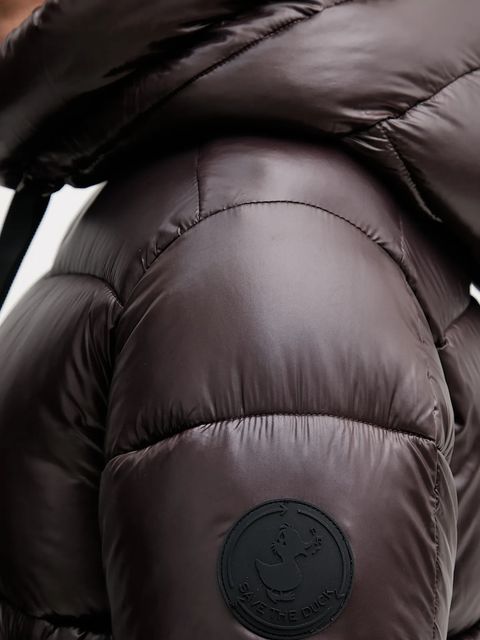 Save The Duck kurtka ISABEL kolor brązowy przejściowa D45510W.LOVE21