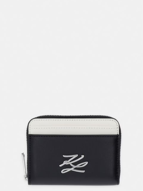 Karl Lagerfeld portfel damski skórzany K/AUTOGRAPH - zdjęcie produktu nr 2