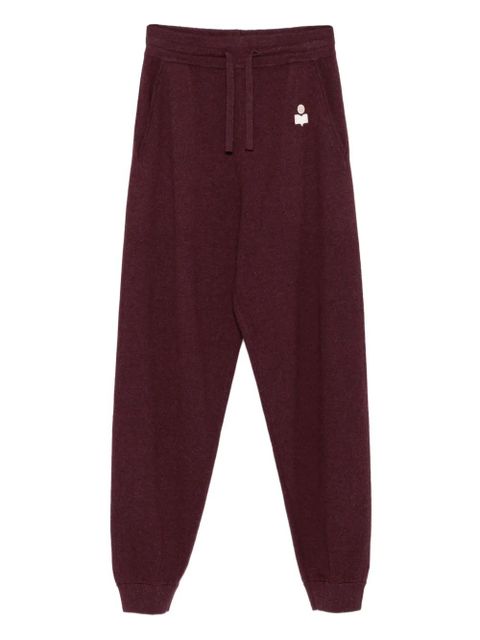 MARANT ÉTOILE embroidered logo drawstring track pants - zdjęcie produktu nr 1