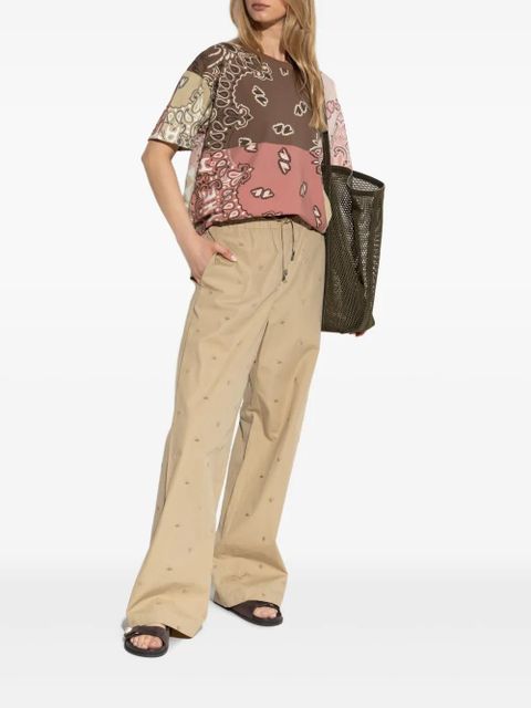 The Attico Estate Meravigliosa t-shirt - Brown