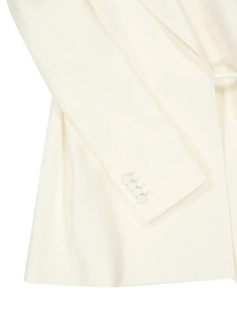 Gabriela Hearst Epona textured linen blazer - Neutrals
