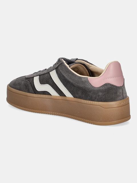 Gant sneakersy zamszowe Cuzmani damskie kolor szary 31533048